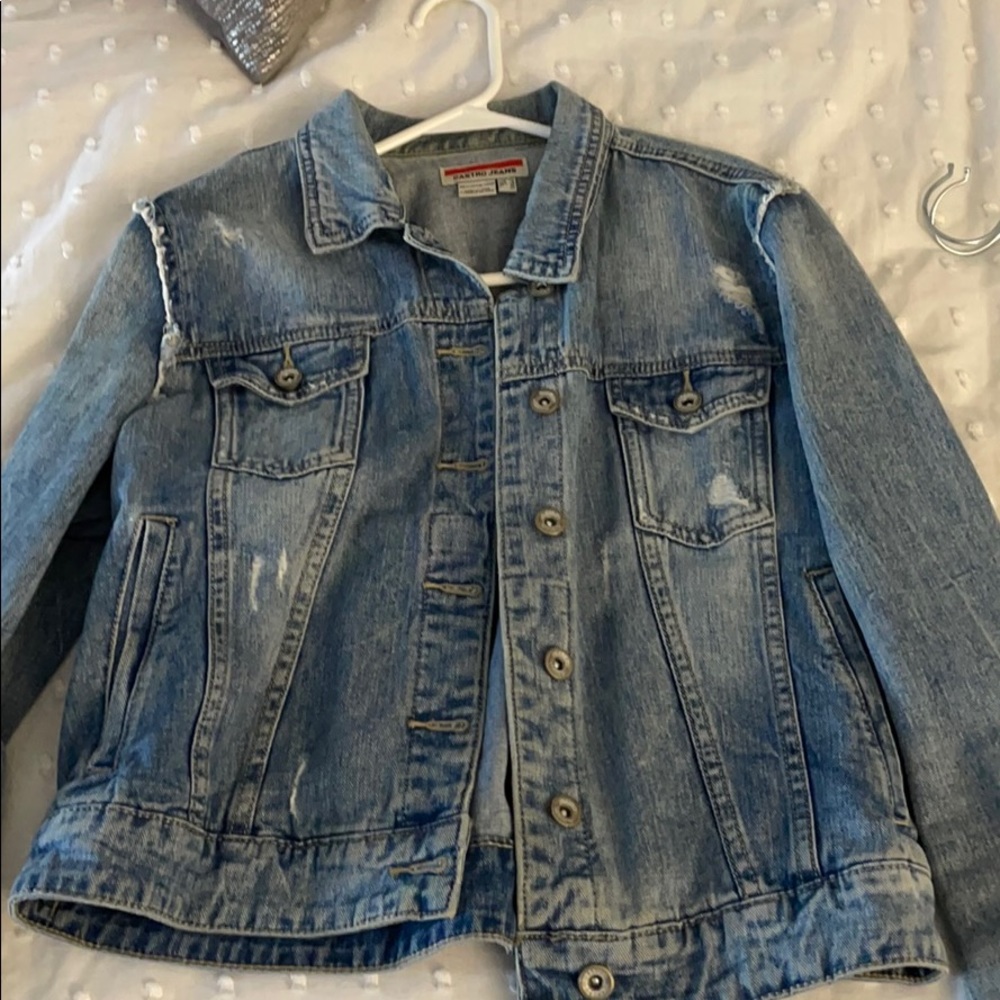 BRAND NEW CASTRO JEANS DENIM JACKET SIZE 8